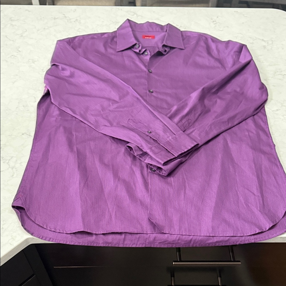 Alfani Men's Rich Purple Dress Shirt